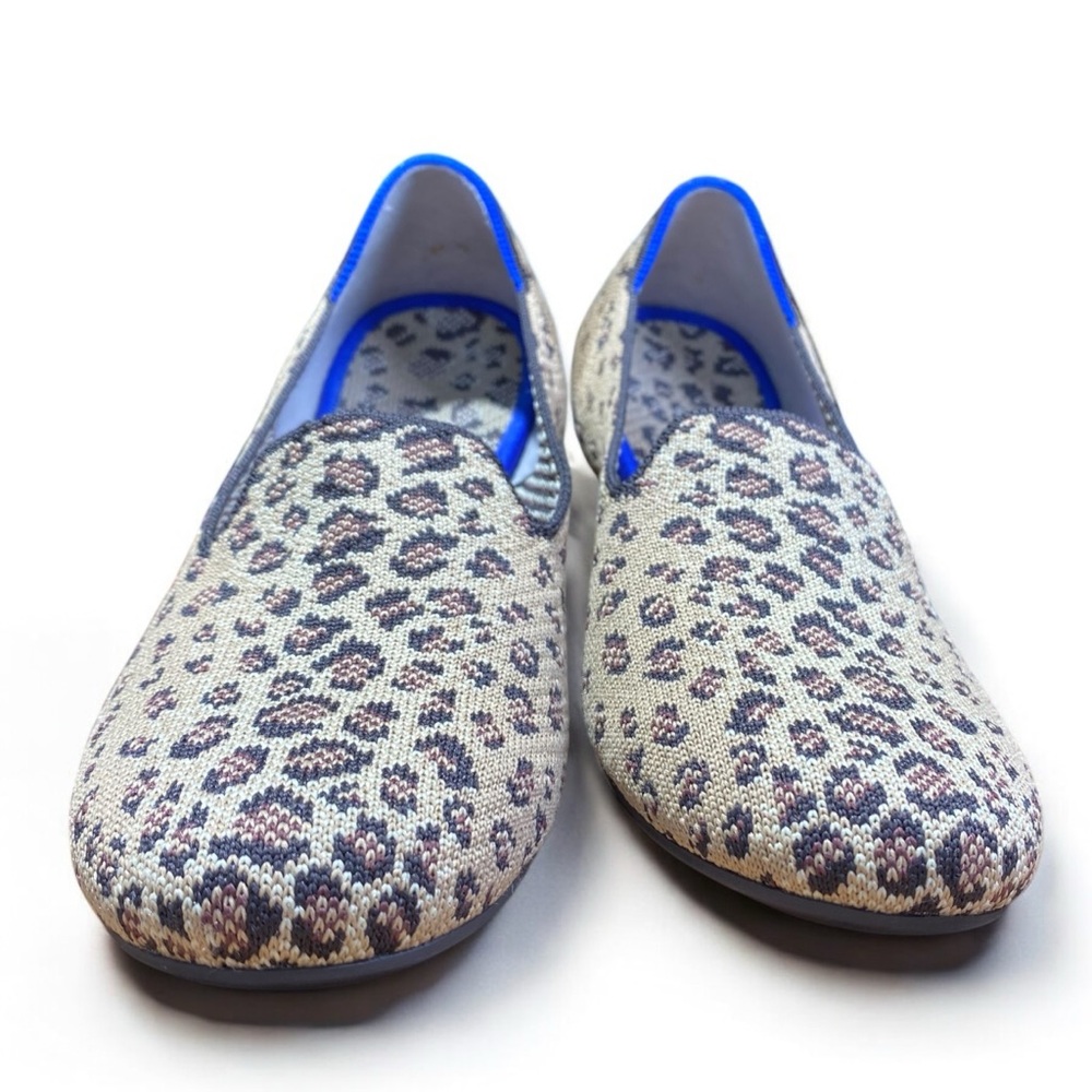 Rothy’s The Loafer Women's Slip-On Shoe Leopard Print size 9